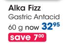 Alka Fizz Gastric Antacid-60gm Each