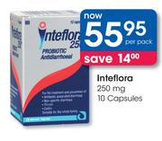 Inteflora 250mg 10 Capsules-Per Pack