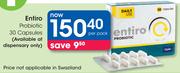 Entiro Probiotic 30 Capsules-Per Pack
