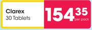 Clarex 30 Tablets-Per Pack
