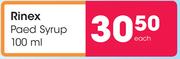 Rinex Paed Syrup-100ml