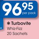 Turbovite Whizz-Fizz-20 Sachets Per Pack