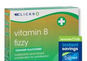 Clicks Vitamin B 10 Effervescent Tablets-Per Pack
