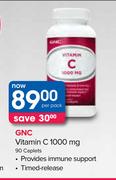 GNC Vitamin C 1000mg-90 Caplets