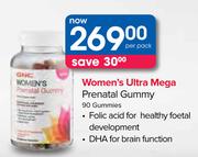 Women's Ultra Mega Prenatal Gummy-90 Gummies