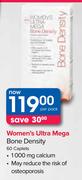 Women's Ultra Mega Bone Density-60 Caplets