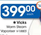 Vicks Warm Steam Vaporiser V-188E5