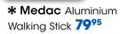 Medac Aluminium Walking Stick