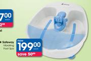 Safeway Vibrating Foot Spa-Each