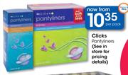 Clicks Pantyliners-Per Pack
