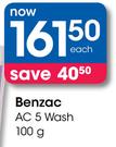 Benzac AC 5 Wash-100g