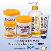 Epi-Max Products-Each