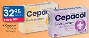 Cepacol 24 Throat Lozenges-Per Pack Each