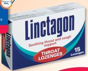 Linctagon 15 Throat Lozenges-Per Pack