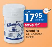 Grand-Pa 24 Headache Tablets-Per Pack