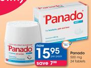 Panado 500mg 24 Tablets-Per Pack