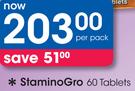 StaminoGro 60 Tablets-Per Pack