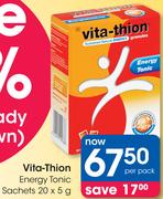 Vita-Thion Energy Tonic Sachets-20x5g Per Pack