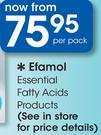 Efamol Essential Fatty Acids Products-Per Pack
