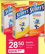 Scott's Emulsion-100ml Each
