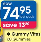 Gummy Vites 60 Gummies-Per Pack