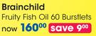Brain Child Brainchild Fruity Fish Oil 60 Burstlets-Per Pack