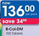 B-Cal-DM 100 Tablets-Per Pack