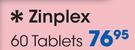 Zinplex 60 Tablets-Per Pack