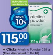 Clicks Alkaline Powder-225g