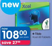 Tibb Xcel 60 Tablets-Per Pack