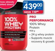 GNC Pro Performance 100% Whey Protein-958g