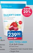 GNC Total Lean CLA Soft Chew 60 Soft Chews