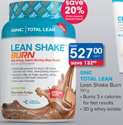 GNC Total Lean Shake Burn-757g