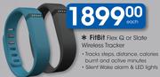 Fitbit Flex Q Or Slate Wireless Tracker-Each