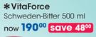 Vitaforce Schweden-Bitter-500ml
