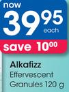 Alkafizz Effervescent Granules-120g