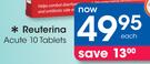 Reuterina Acute 10 Capsules-Each