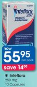 Inteflora 250mg 10 Capsules-Per Pack