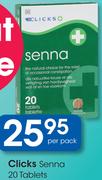 Clicks Senna 20 Tablets-Per Pack