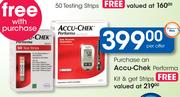 Accu-Chek Performa Kit & Free Strips-Per Offers