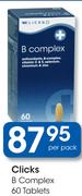Clicks B Complex 60 Tablets-Per Pack