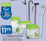 Medac & Orthofit Assisted Living Products-Each