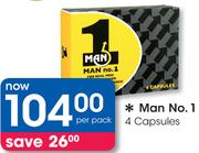 Man No.1 4 Capsules-Per Pack