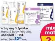 Epi-Max Hand & Body Products-Each