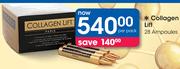 Collagen Lift 28 Ampoules-Per Pack