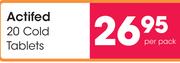 Actifed 20 Cold Tablets-Per Pack