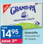 Grand-Pa Paracetamol 20 Tablets-Per Pack