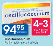 Oscillococcinum Flu Symptoms-6x1G Vials Per Pack
