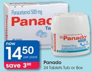 Panado 24 Tablets Tub Or Box-Per Pack