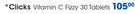 Clicks Vitamin C Fizzy 30 Tablets-Per Pack